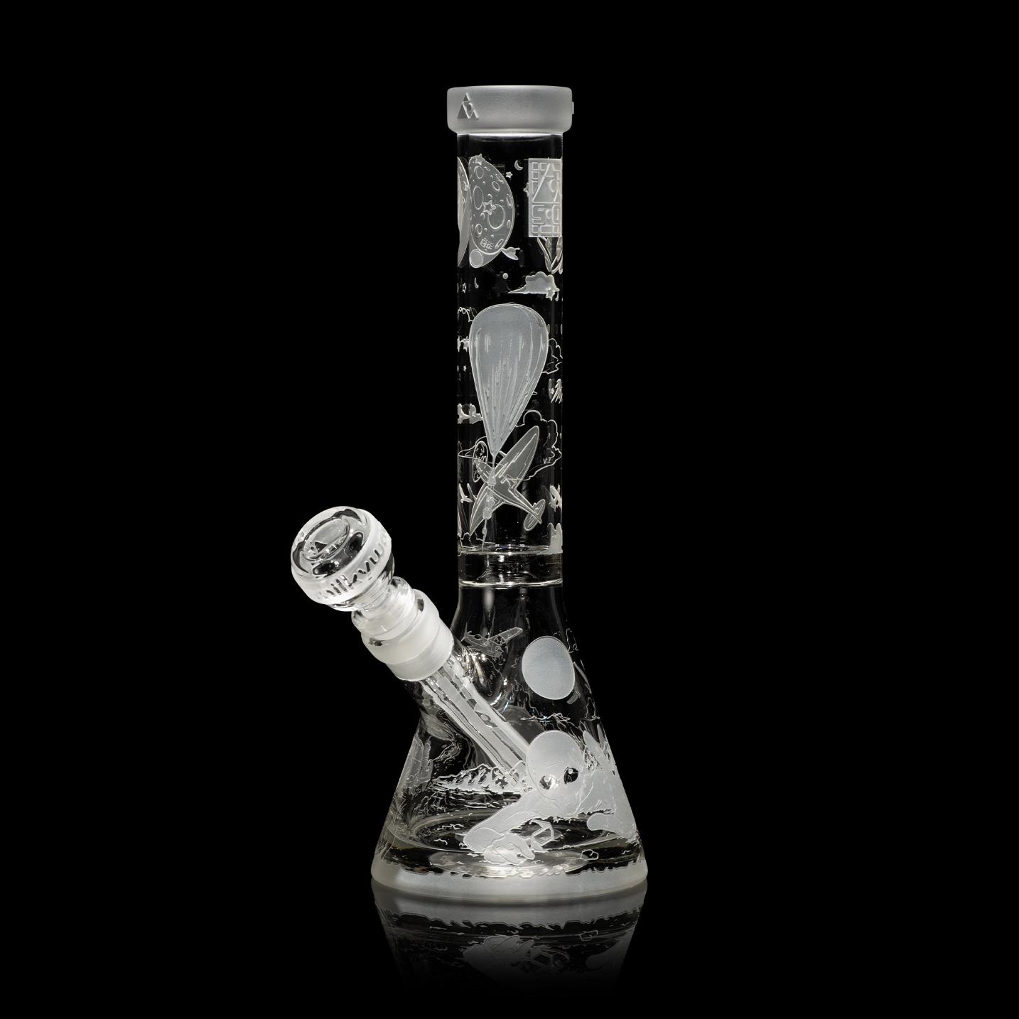 Roswell 1947 10.5" Beaker Bong | MK 17000