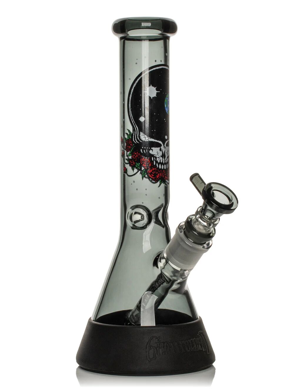 Grateful Dead x GEAR Premium 10” Space Your Face Beaker Base Water Pipe | GRD5003