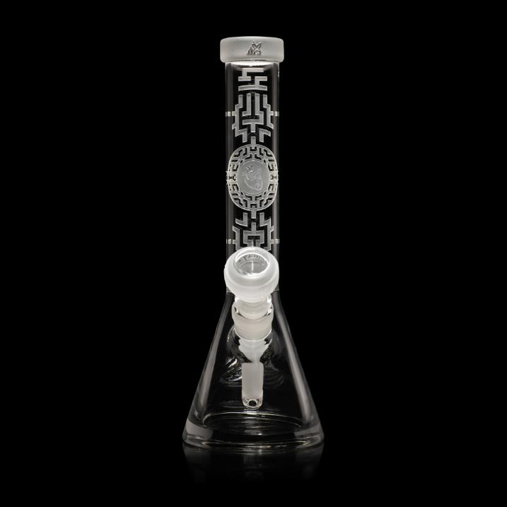 Bio-Encryption 10.5" Beaker Bong | MK 2011