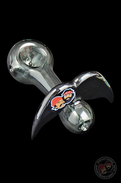 Cheech & Chong Glass 4" Moustache Ride Hand Pipe | CC2007SK